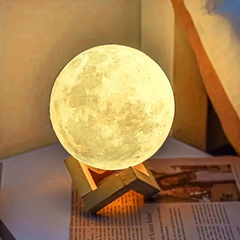 1 LED Moon Light Galaxy Light, DIY Moon Night Light. - FlexlyShop.com 